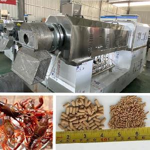 虾饲料加工机械 水产小龙虾生产线 小龙虾加工设备